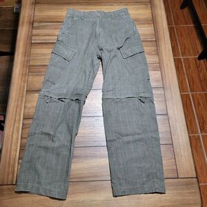 Urban Pipeline Boys Peat Green Pants w/ Removeable Zipper Legs - Size 16 NWT